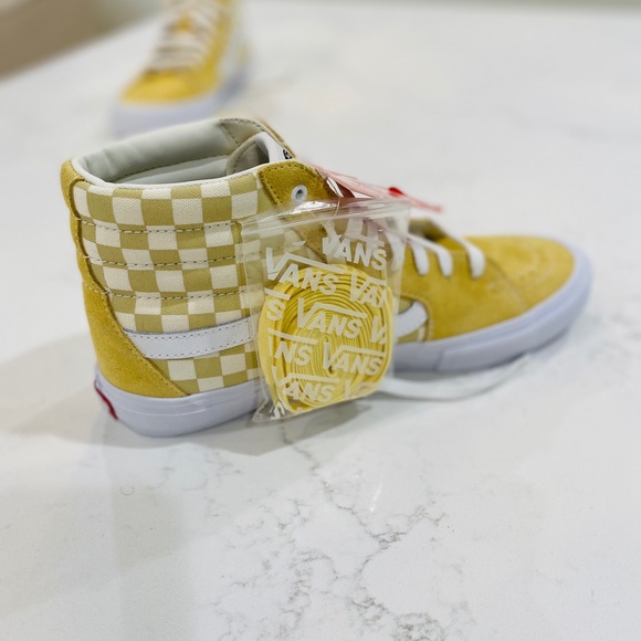 Sk8-Hi Pro Checkerboard Vans - Picture 8 of 12